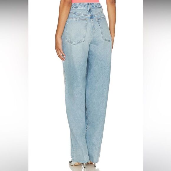 NWT Good American Good '90s Loose in Indigo - Picture 4 of 11